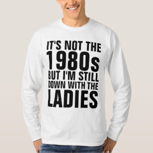 Vintage Men's T-shirts, 1980s DOWN WITH THE LADIES T-Shirt
