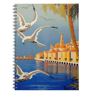 Vintage Menton CoTe D'azur Notebook