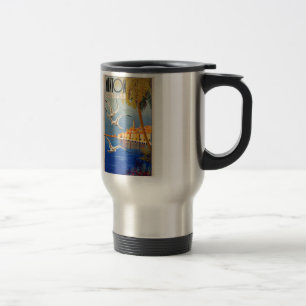Vintage Menton CoTe D'azur Travel Mug