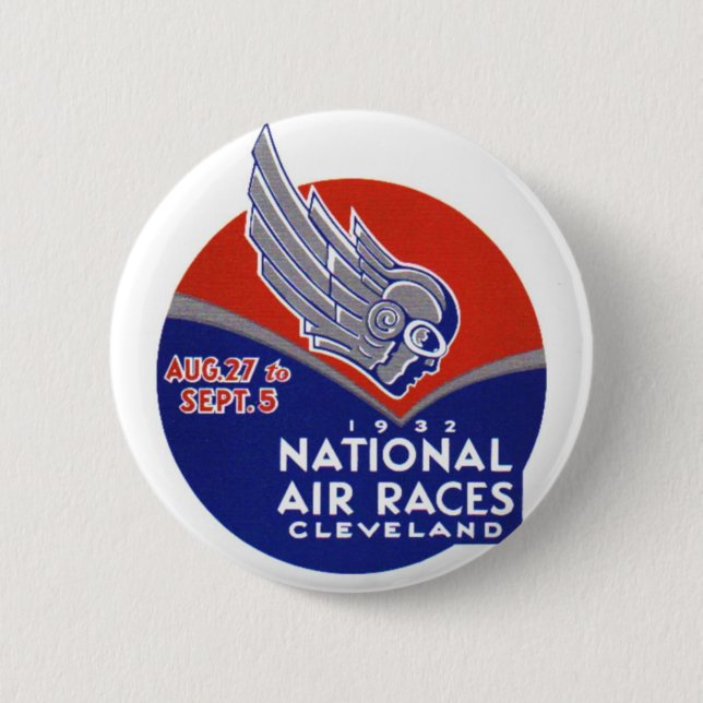 Vintage merchandise 2 inch round button (Front)