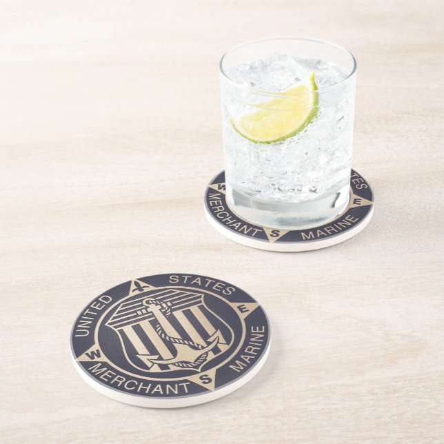 Vintage Merchant Marine Coasters (Side)