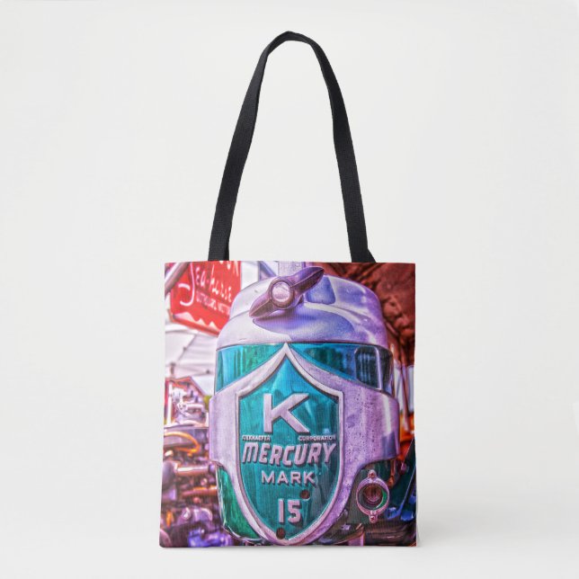 Vintage Mercury Tote Bag (Front)