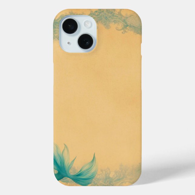 Vintage Mermaid Case-Mate iPhone Case (Back)