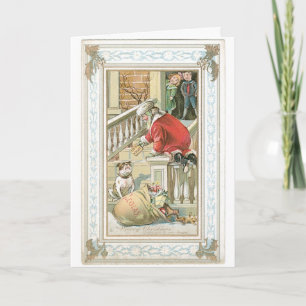 Vintage Merry Christmas Card