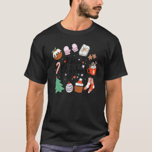 Vintage Merry Christmas Cute Christmas Ornaments f T-Shirt