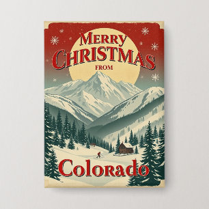 Vintage Merry Christmas from Colorado
