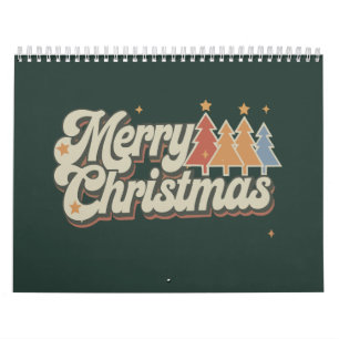 Vintage Merry Christmas Vacation Xmas Holiday Calendar
