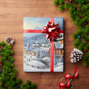 Vintage Merry Christmas Wrapping Paper