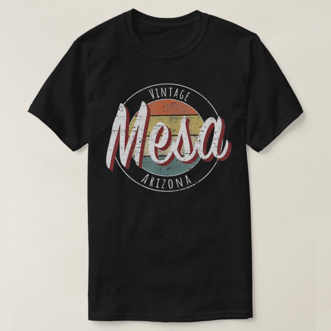 Vintage Mesa Arizona  T-Shirt (Design Front)