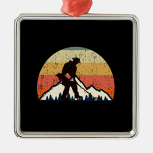 Vintage Metal Detectorist Ornament