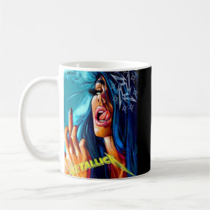 "Vintage Metallica  Collection: Retro Band Tri-Ble Coffee Mug