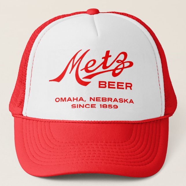 Vintage Metz Beer Hat (Front)