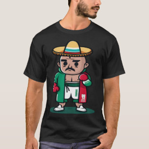 Vintage Mexican Boxer Cinco De Mayo Boxing  1 T-Shirt