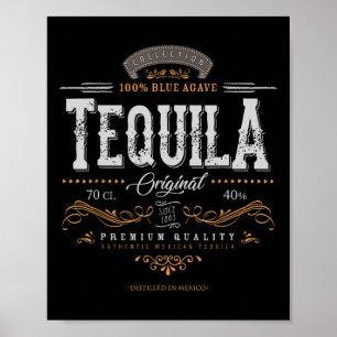 Vintage Mexican Tequila Cinco De Mayo Distressed L Poster