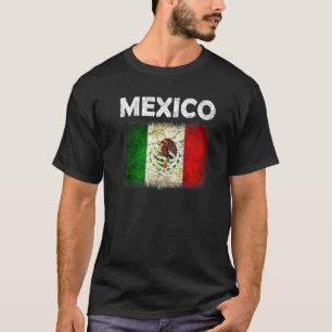 Vintage Mexico Mexican Flag Pride T-Shirt