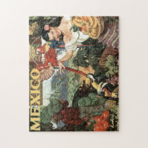 Vintage Mexico Travel Poster