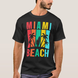 Vintage Miami Beach   I Love Miami Miami T-Shirt