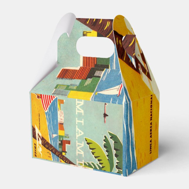 Vintage Miami Favour Box (Front Side)