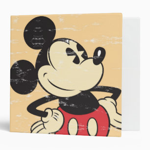 Vintage Mickey Binder