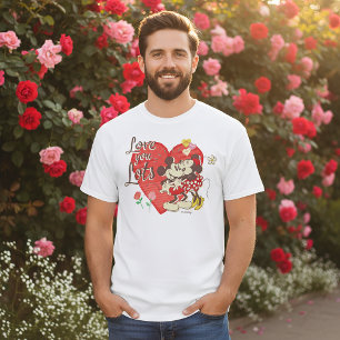 Vintage Mickey & Minnie   Love You Lots T-Shirt