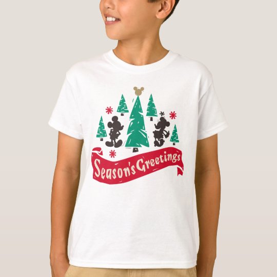 Vintage Mickey & Minnie | Season's Greetings T-Shirt
