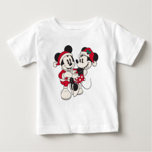 Vintage Mickey & Minnie   Warm & Cozy Baby T-Shirt