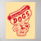 Vintage Mickey Mouse Hot Dog Sign