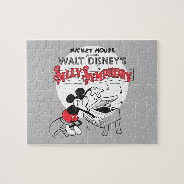 Vintage Mickey Mouse Silly Symphony Jigsaw Puzzle (Horizontal)