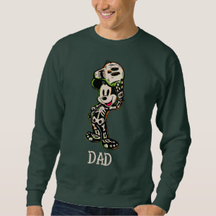 Vintage Mickey Mouse Skeleton Costume Sweatshirt