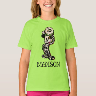 Vintage Mickey Mouse Skeleton Costume T-Shirt