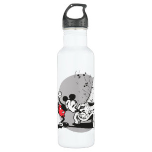 Vintage Mickey WIth Piano 710 Ml Water Bottle