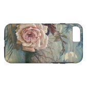 Vintage Midnight Rose and Moon Case-Mate iPhone Case (Back (Horizontal))
