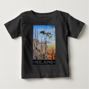 Vintage Milano Travel Baby T-Shirt