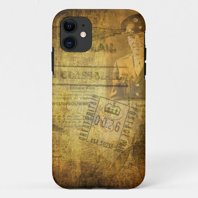 Vintage Military Case (Back)