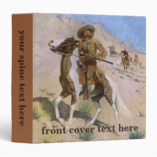 Vintage Military Cowboys, The Scout by Remington Binder