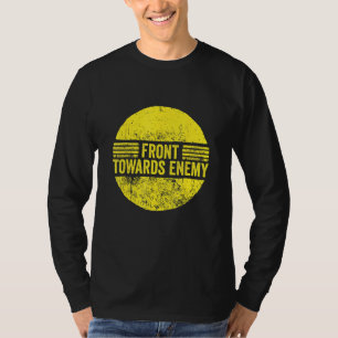 Vintage Military Front Toward Enemy Claymore Mine T-Shirt