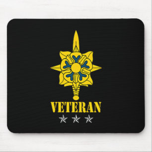 Vintage Military Intelligence Corps Shirt For Men Mouse Pad