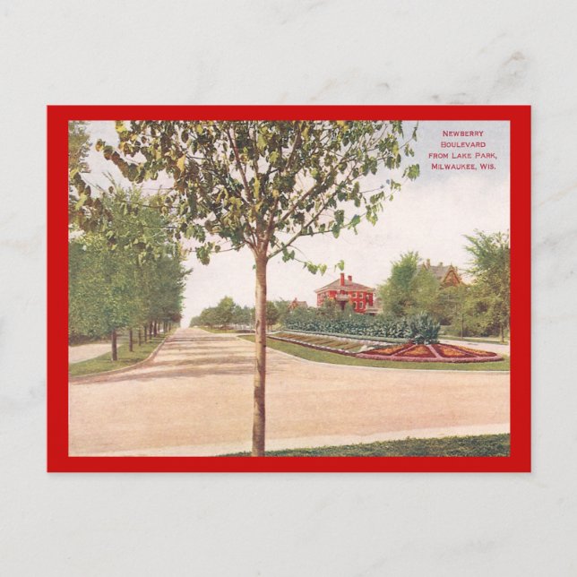 Vintage Milwaukee Wisconsin Postcard (Front)