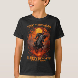 Vintage Mind Your Head Sleepy Hollow Headless Hors T-Shirt
