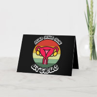 Vintage Mind Your Own Uterus Funny Feminist Gift