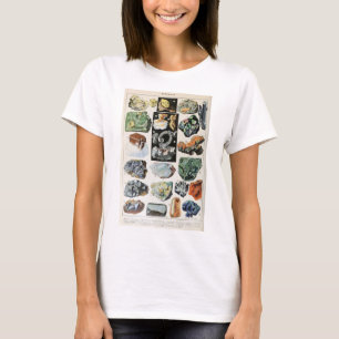 Vintage Minerals Rocks Geology T-Shirt