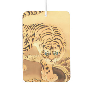 Vintage Minhwa Tiger by a Stream Air Freshener