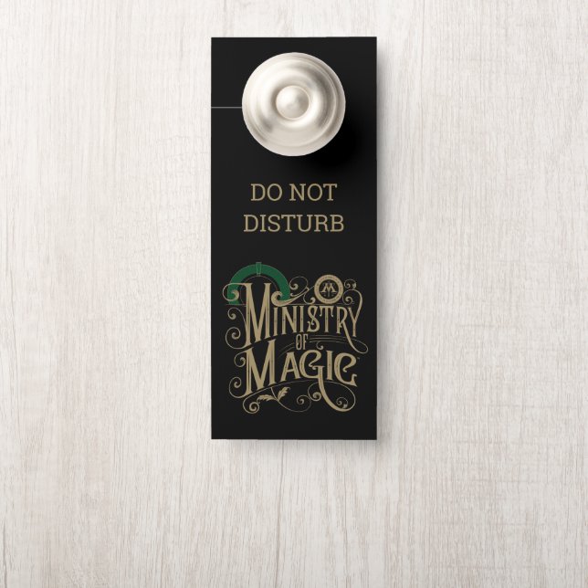 Vintage MINISTRY OF MAGIC™ Graphic Door Hanger (On Knob)
