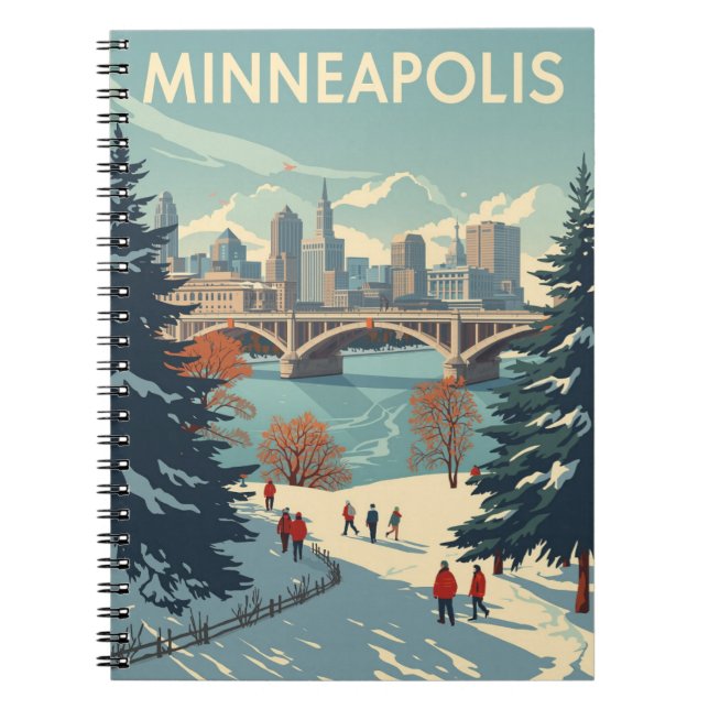 Vintage Minneapolis Notebook (Front)