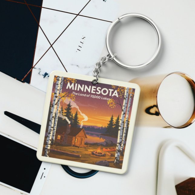  Vintage Minnesota Keychain (Creator Uploaded)