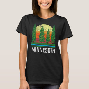 Vintage Minnesota MN Home Retro Minnesota Souvenir T-Shirt
