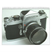 Vintage Miranda G 35mm SLR Camera Calendar 2013