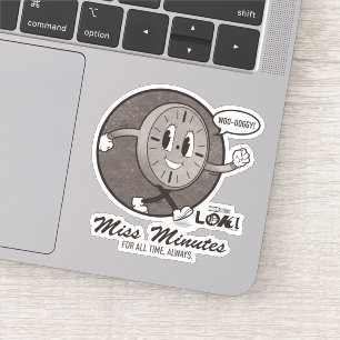 Vintage Miss Minutes Graphic