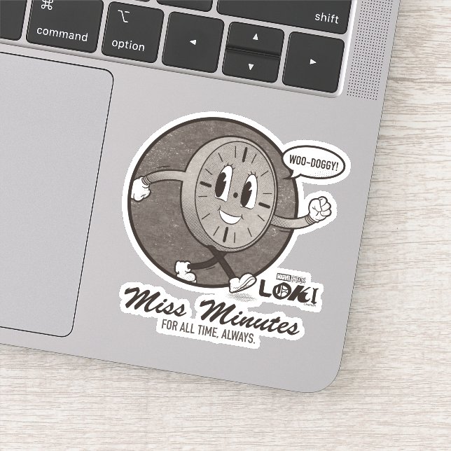 Vintage Miss Minutes Graphic (Detail)