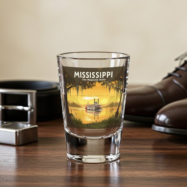  Vintage Mississippi Shot Glass (Creator Uploaded)